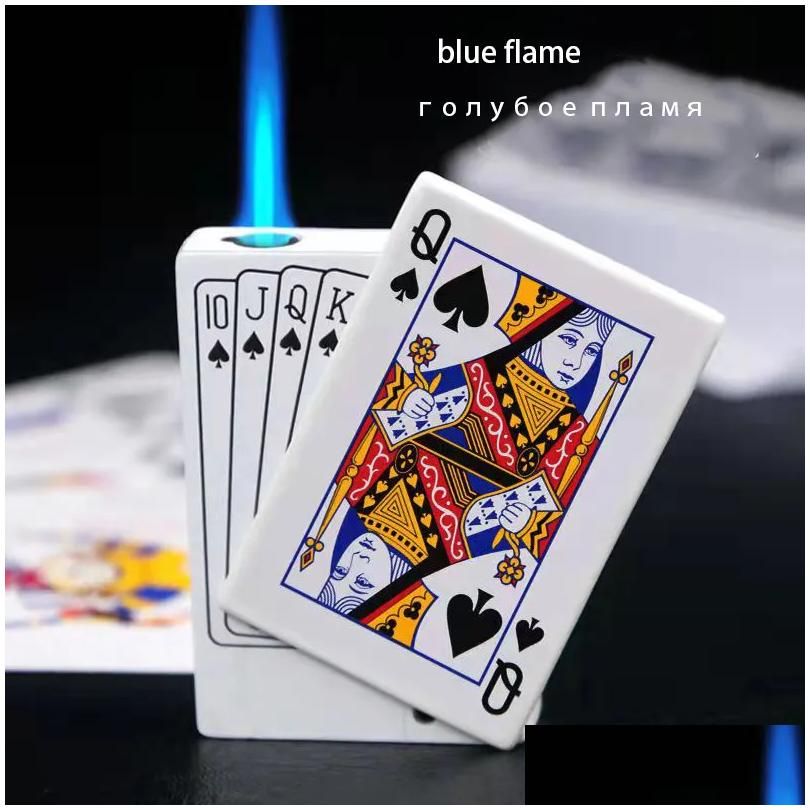 Spade Q (Blue Flame)