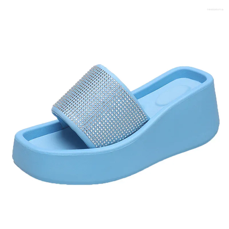 Blue Heel height 7cm