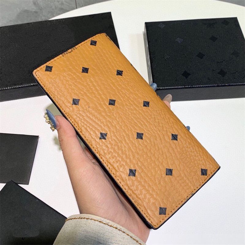 M1 Brown Long Wallet