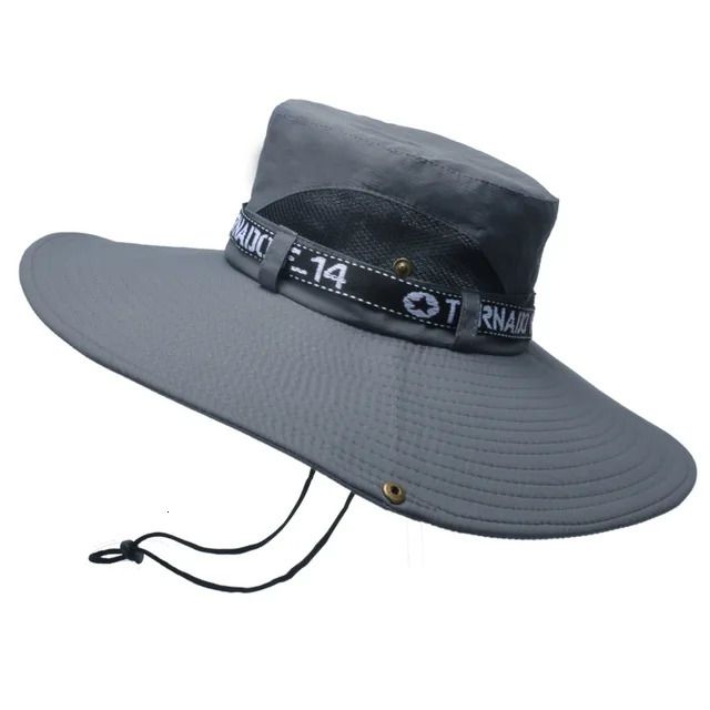 12cm Brim Deep Gray