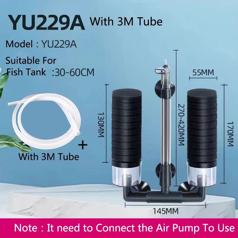 Colore: Yu229a con tubo da 3 m