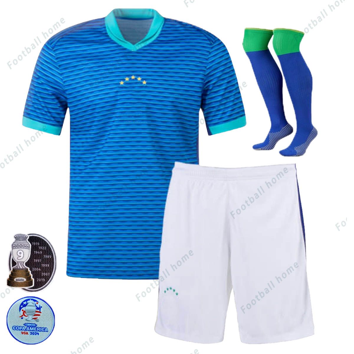 Away Full Kit 2024 Copa America Patch