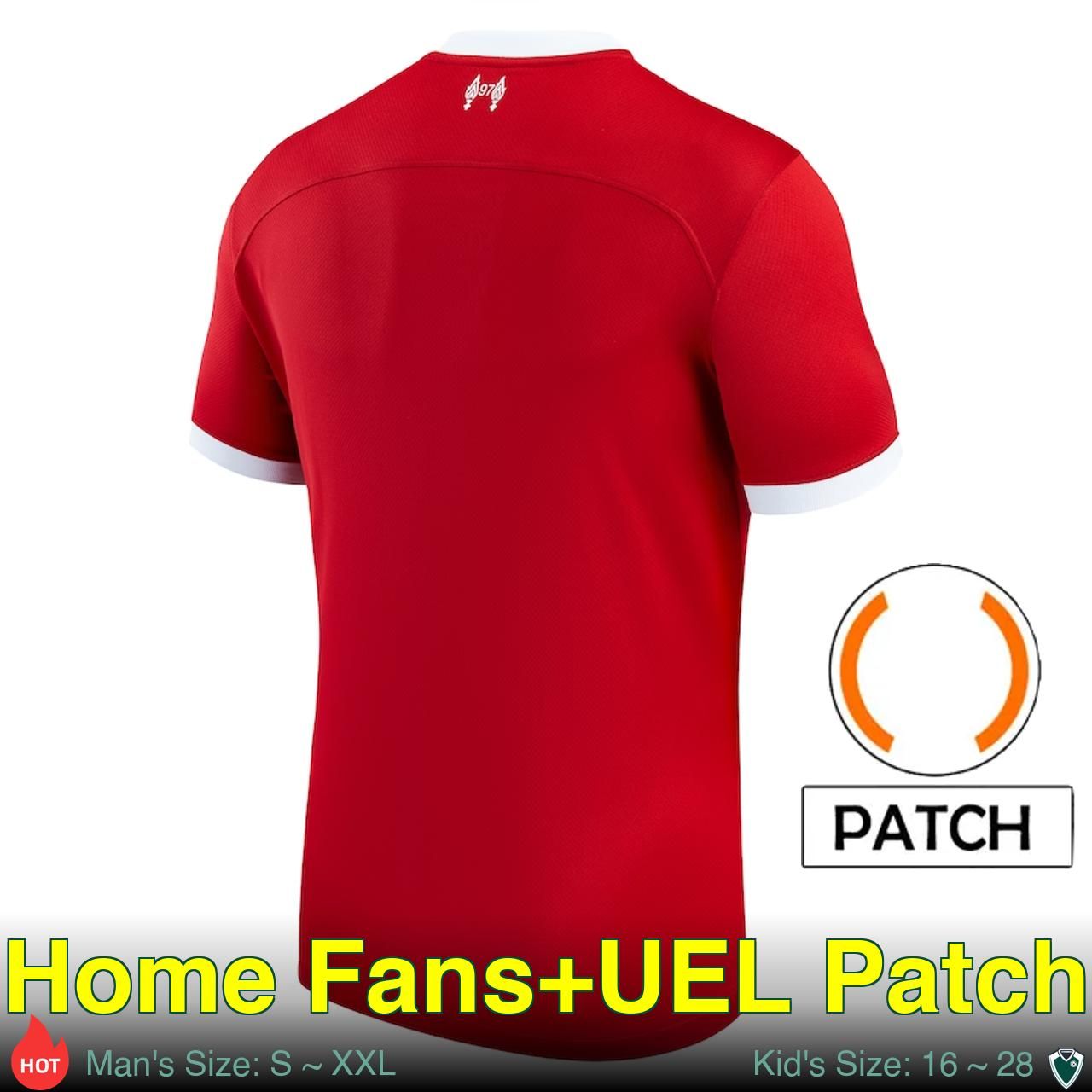 Home Fans+UEL Patch