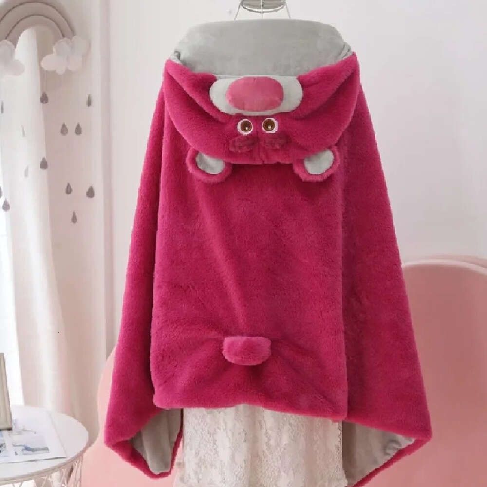 Strawberry Bear Cloak-70*115cm