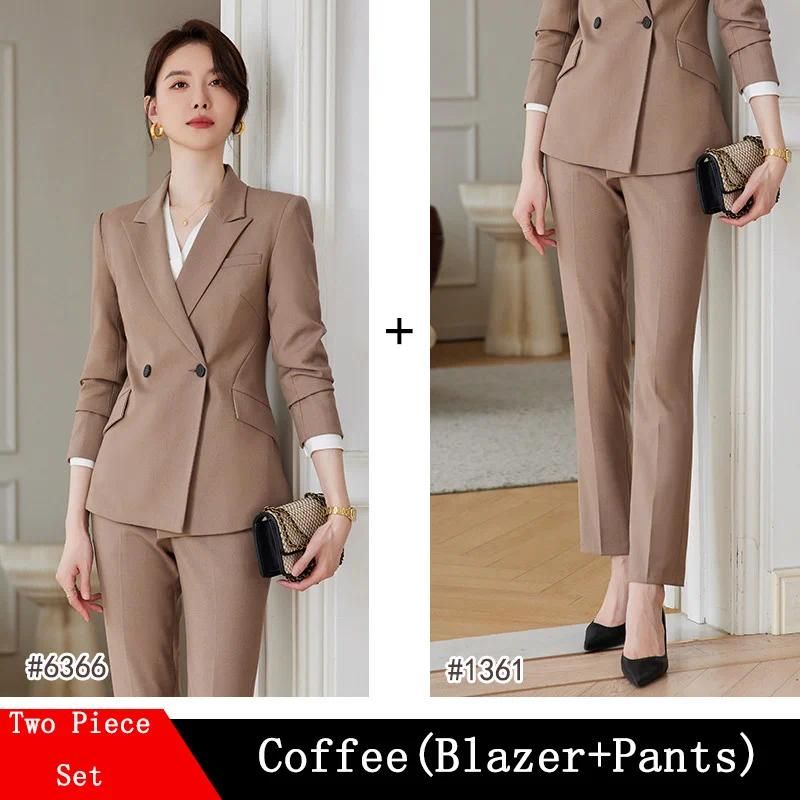 Coffee Pant Suits