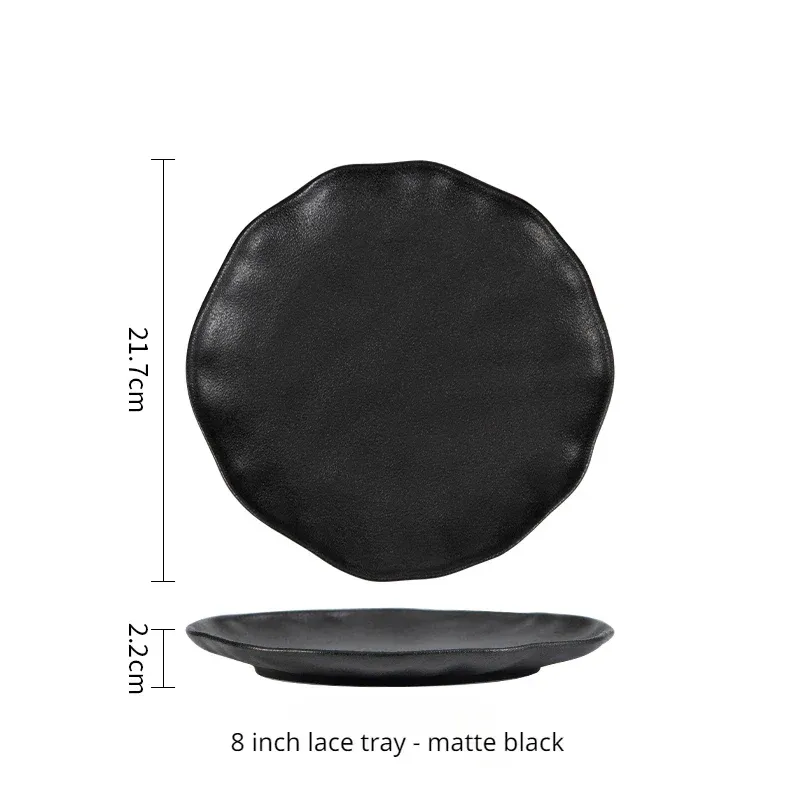 8 inch black