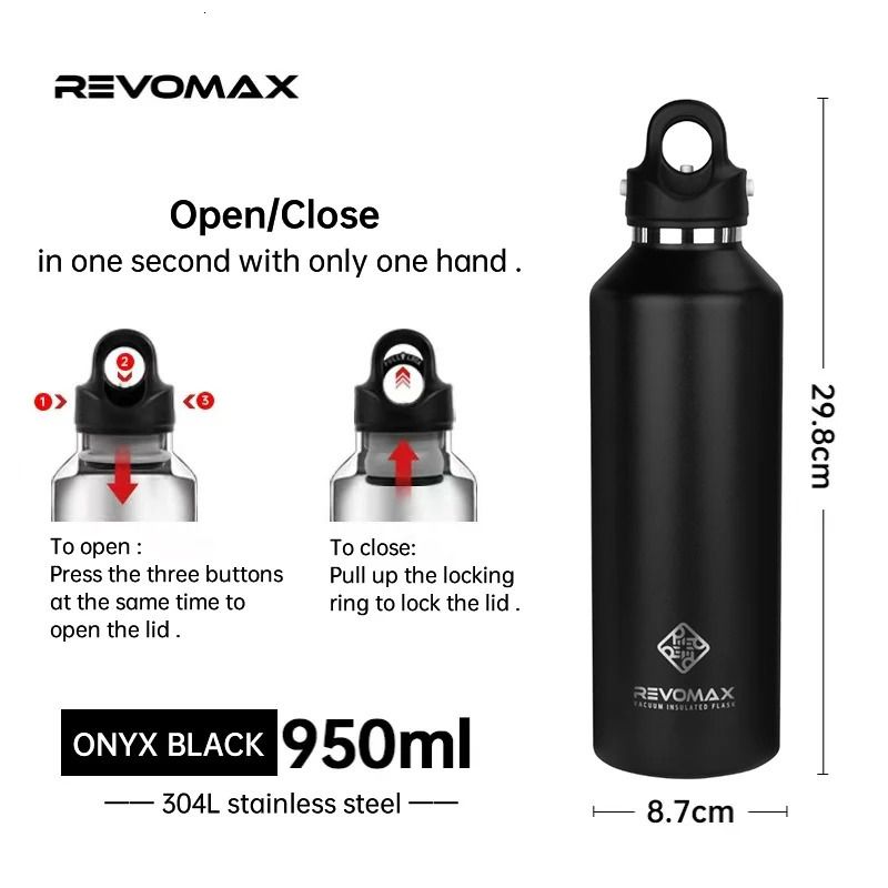 Onyx svart 950 ml-500-1000ml