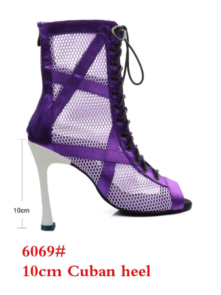 Purple10cmCuban heel