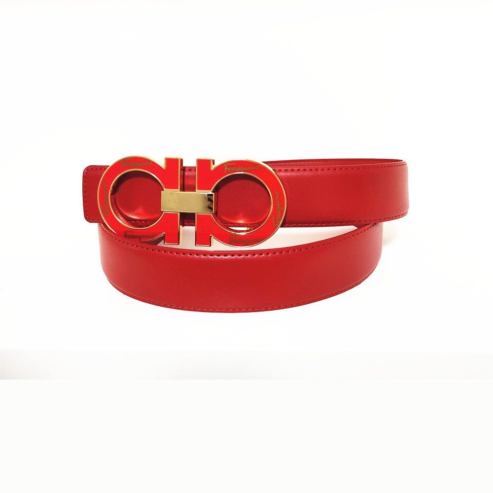 Red belt + red buckle