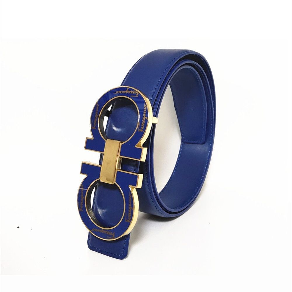 Blue belt + blue buckle