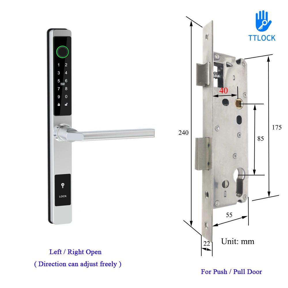 실버 A ttlock 8540