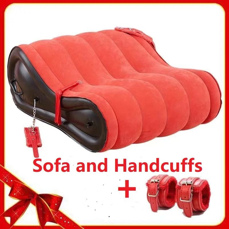 Soffa och handbojor