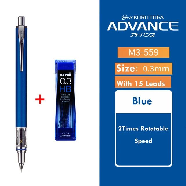 1Blue 0,3 mm 15Refill