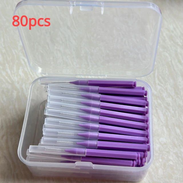 Colore: 80pcs 0,7 mm viola