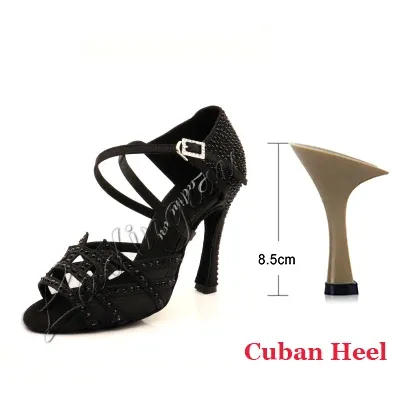 Black8.5cmCuban heel