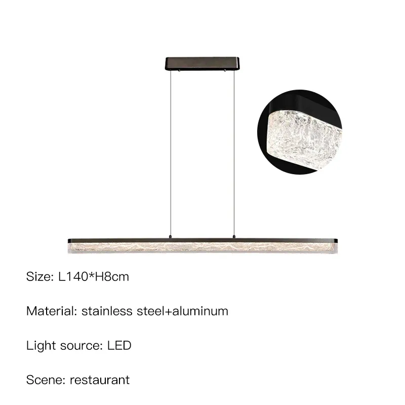 3 kleurenlichtstijl B-140cm