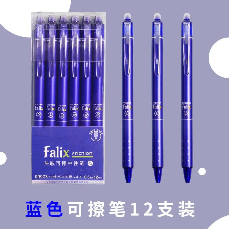 12pcs Pen Blue