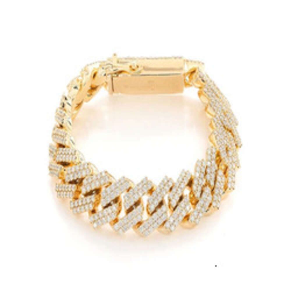 Bracciale a catena gialla in oro 14kt