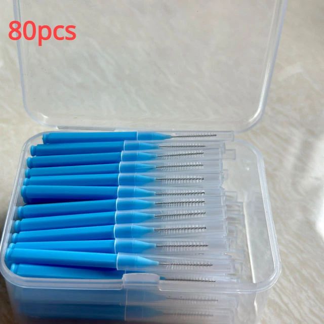 Color:80pcs 1.2 mm Blue