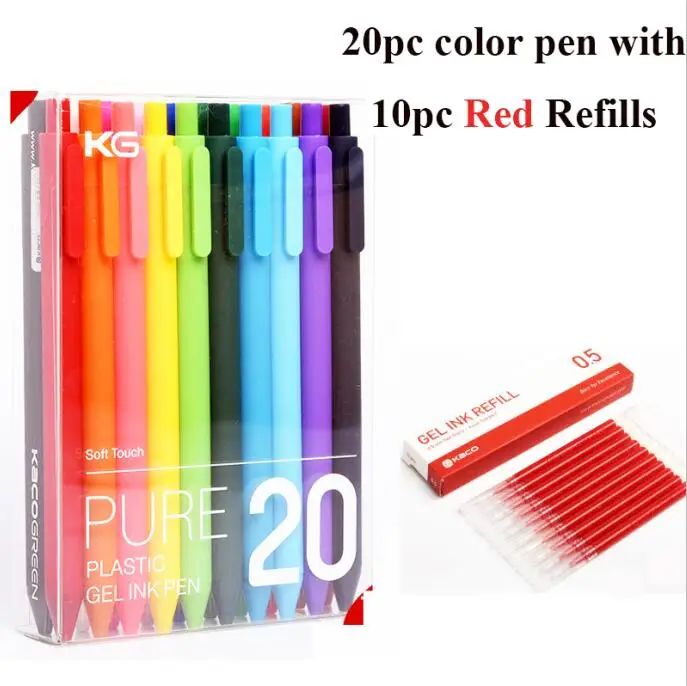 Cor: 20PEN 10Red Ink