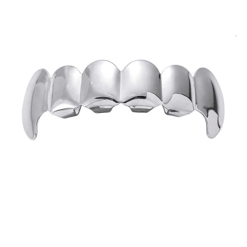 Silver Upper Teeth