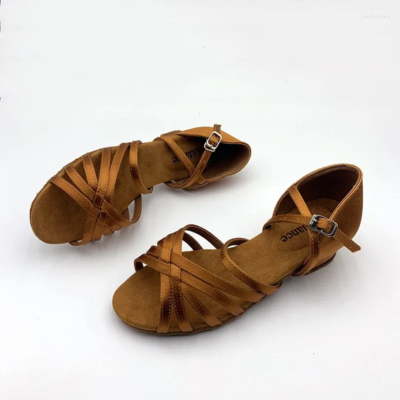 Dark tan 3.5cm heel