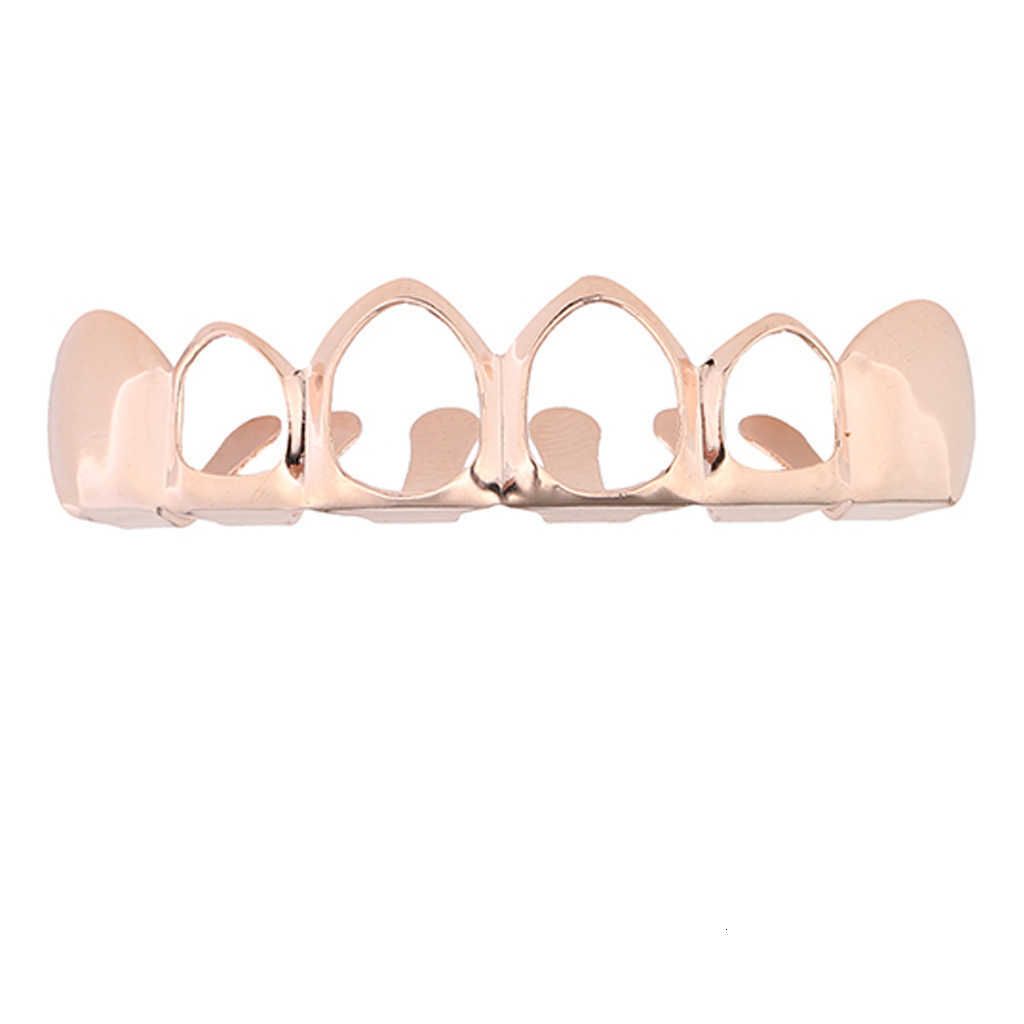 Rose Gold Upper Teeth