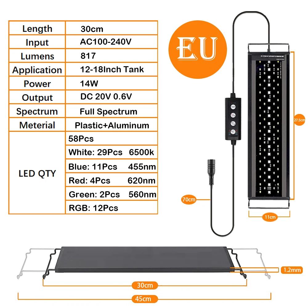 Färg: EU 30 cm