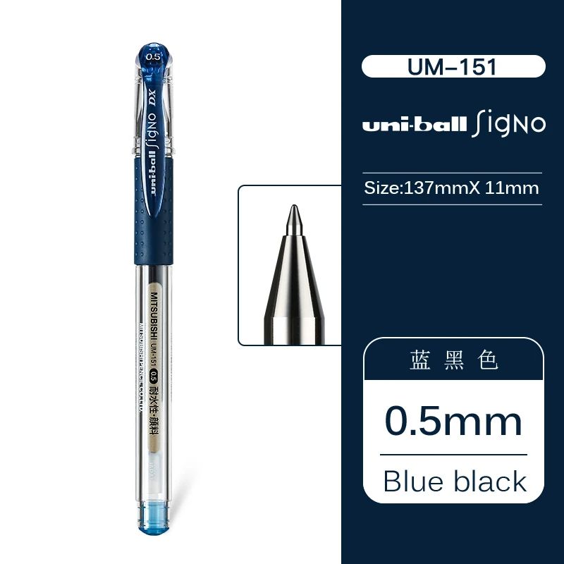 Farbe: Blue Blackink Farbe: 0,5 mm