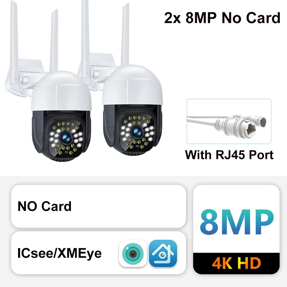 2x 8 MP NO Plug Card-EU