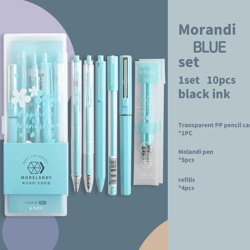 Color:Morandi BlueInk Color:black