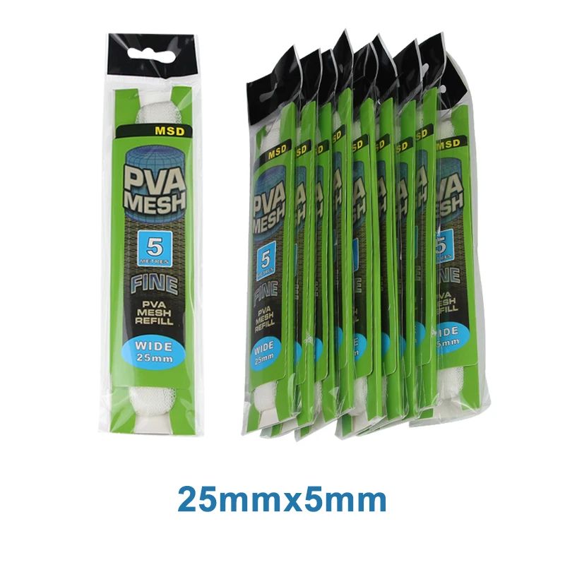 Color:10pcs 25mm pva mesh