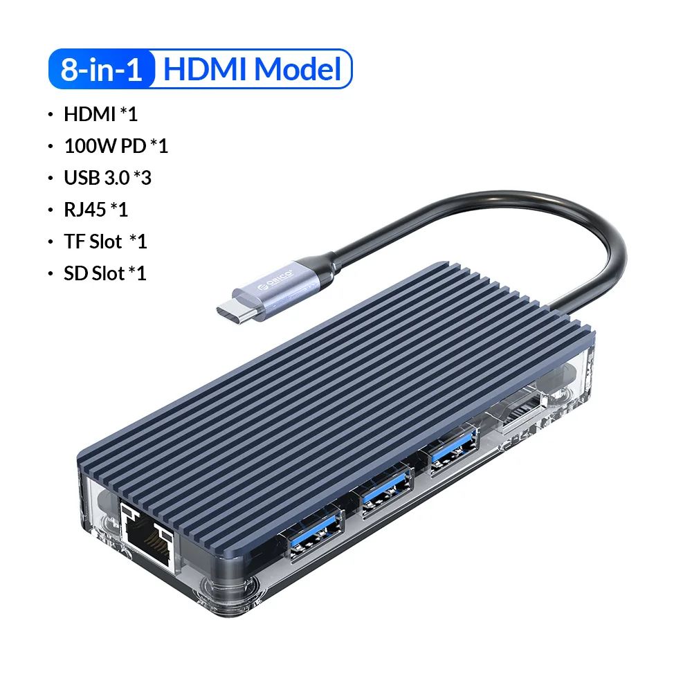 색상 : 8-in-1 HDMI PD SD TF