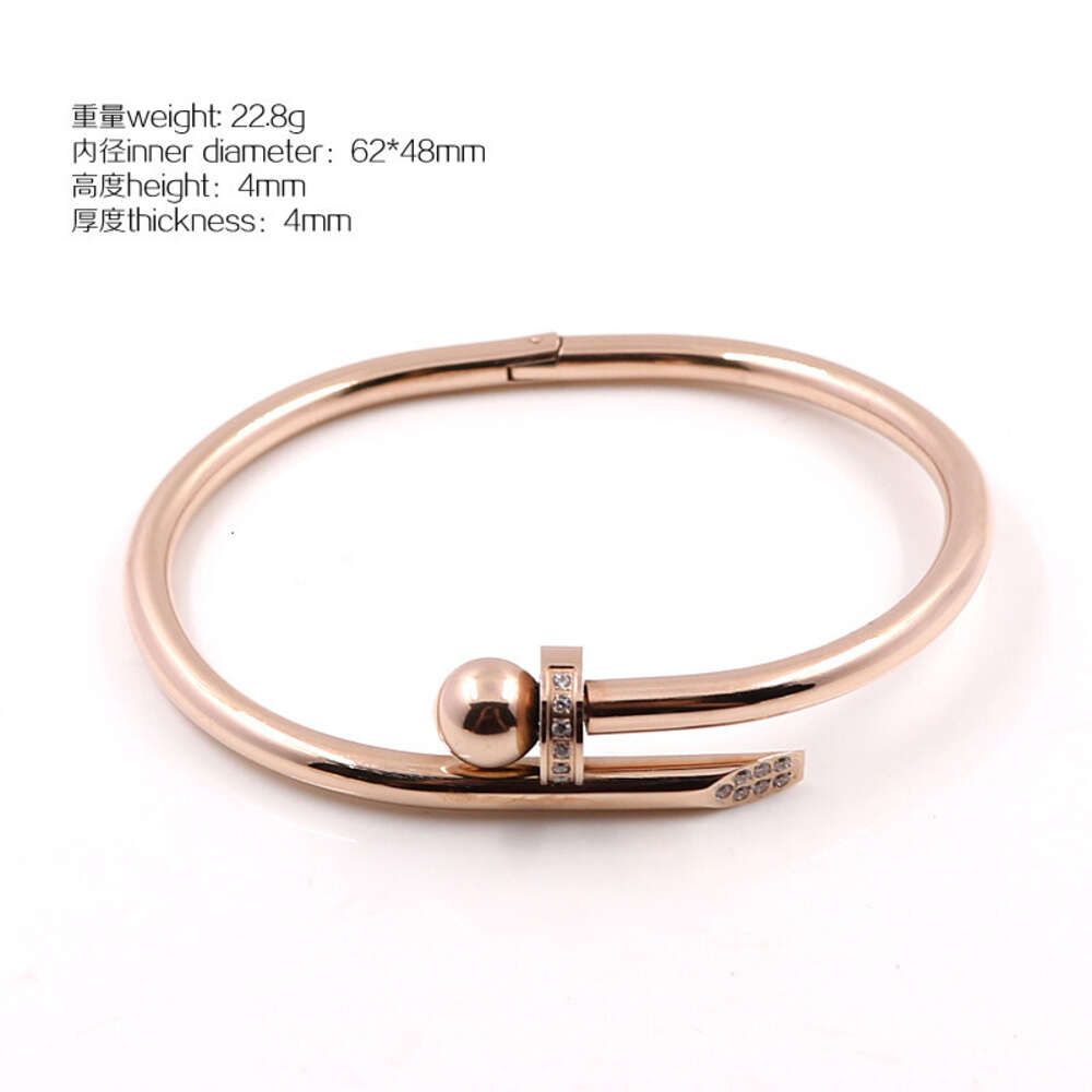 Rose - Ball Bangle-As échantillon