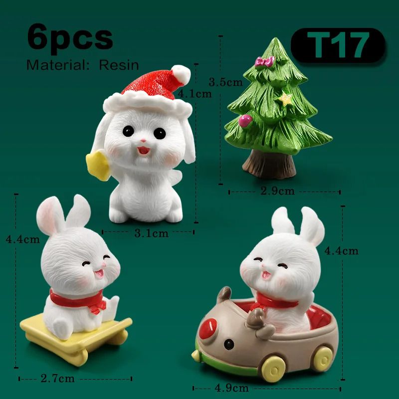 6st Xmas Rabbit-T17