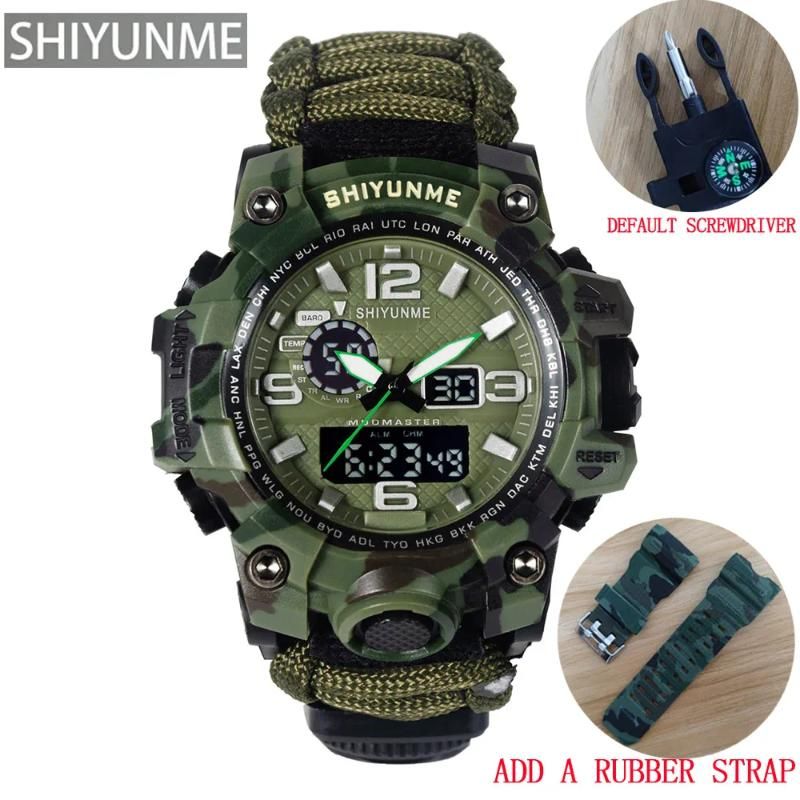 Camo green strap