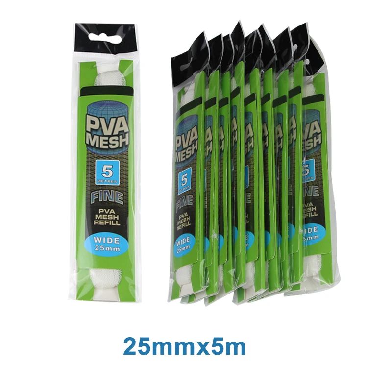 Color:10pcs 25mm pva mesh