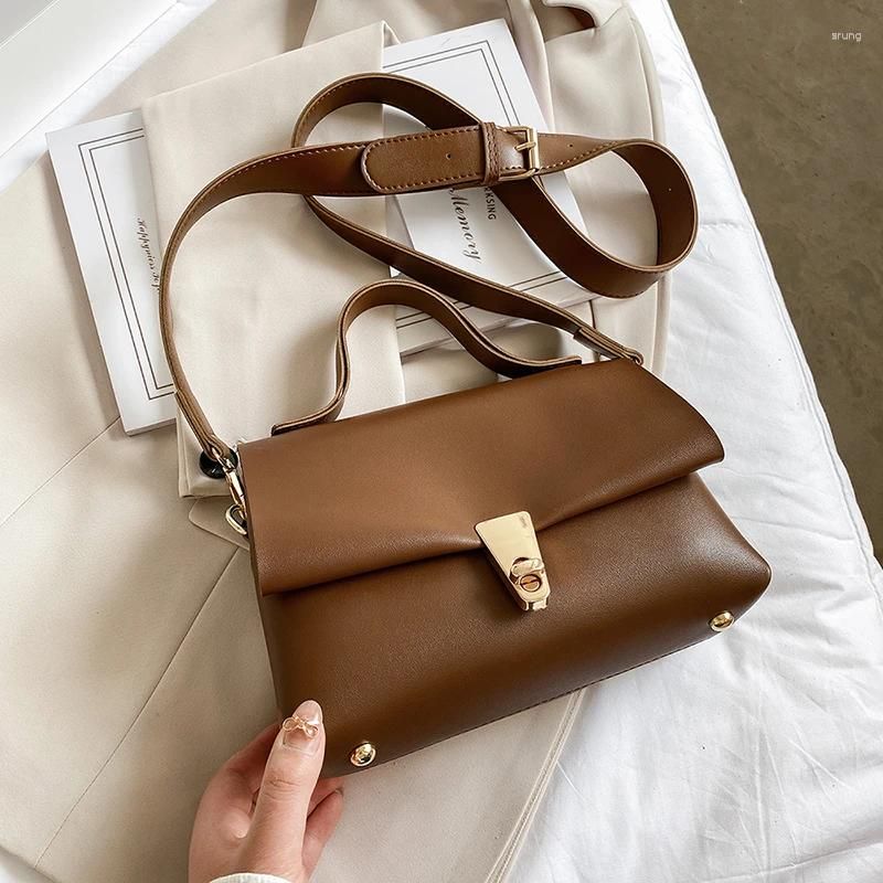 Brown crossbody bag