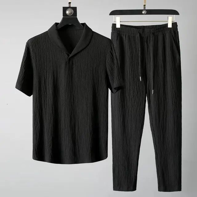Black Shirt Trousers
