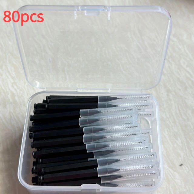 Colore: 80pcs 0,7 mm nero