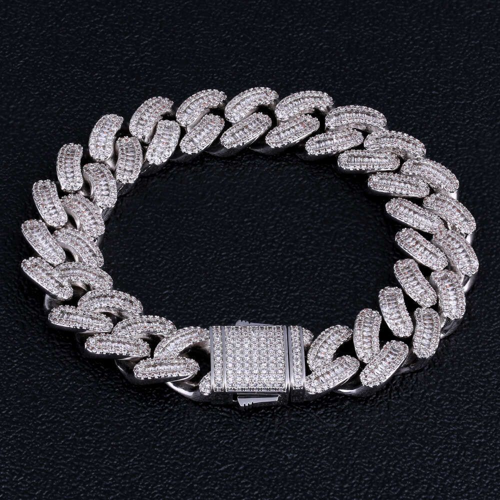 Bracelet en argent-18 pouces 45,72