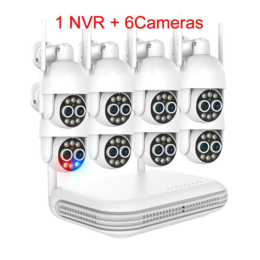 Color:8CH NVR and 8 Camera