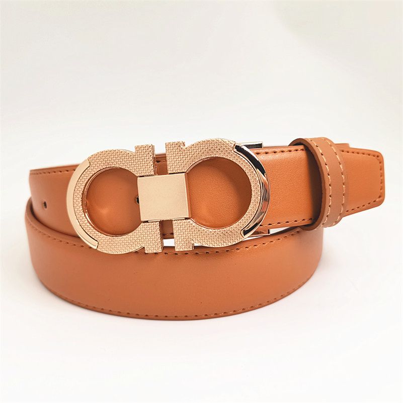 Brown belt + black gold buckle