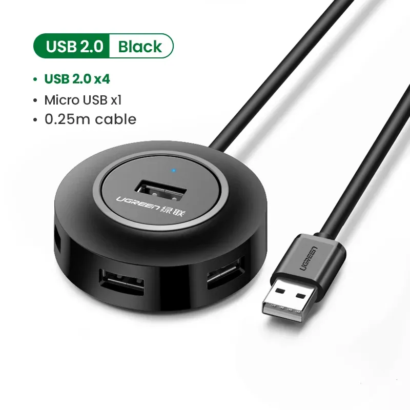 色：USB 2.0 -0.25Mケーブル