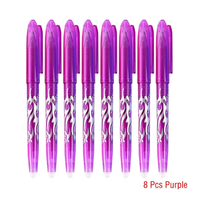 Couleur: 8 PCS Purple Pen