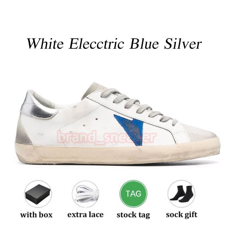 A21 White Elecctric Blue Silver