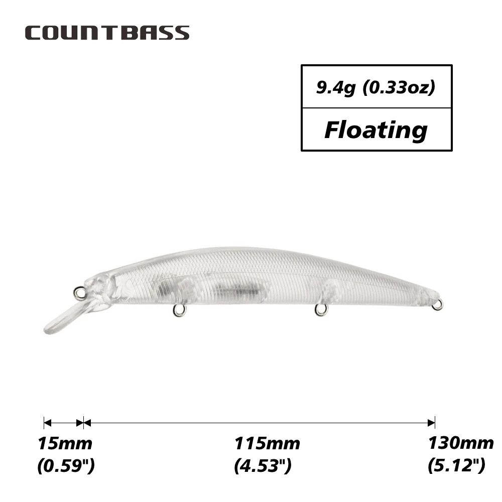 Color:Blank Lures