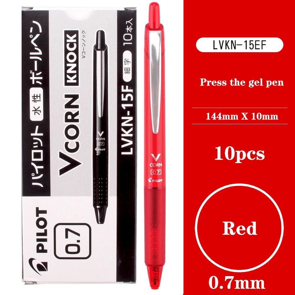 Kleur: 0,7 mm rood 10 stks