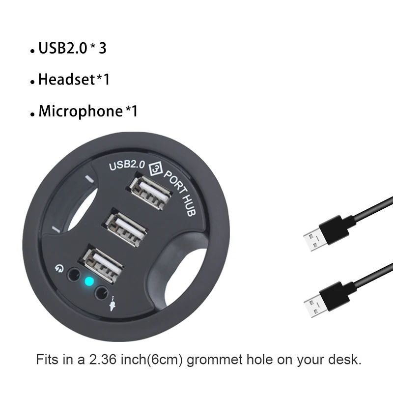 色：1つのUSB 2.0に5