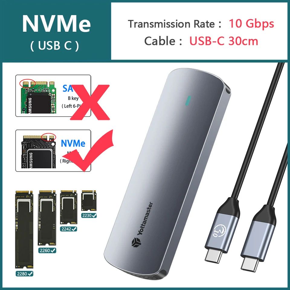 Färg: NVME (USB C)